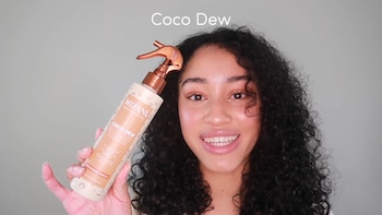 Coco Dew Curl Pre-Styling & Restyling Refresher Spray - Mizani